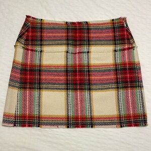 J.Crew Vintage Wool Mini Skirt